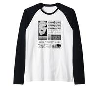 Los Recuerdos de la Vida Son los Momentos Suaves de Las Huellas del Tiempo Camiseta Manga Raglan