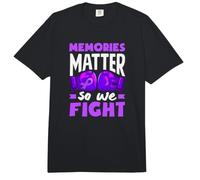 Los Recuerdos importan, así Que luchamos contra la Conciencia del Alzheimer Comfort Colors Adult Heavyweight T-Shirt
