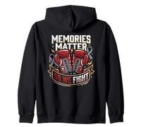 Los Recuerdos importan, así Que luchamos contra la Conciencia del Boxeo Parkinson Sudadera con Capucha