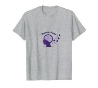 Los Recuerdos importan: Rompecabezas Cerebral de Conciencia sobre el Alzheimer Camiseta, Hombre, Gris Jaspeado, 3XL