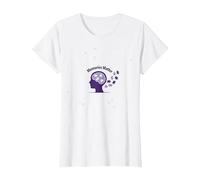 Los Recuerdos importan: Rompecabezas Cerebral de Conciencia sobre el Alzheimer Camiseta, Mujer, Blanco, S