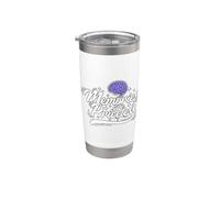 Los recuerdos no tienen precio de la conciencia de la demencia con cinta púrpura Vaso térmico de acero inoxidable de doble pared