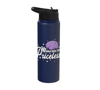 Los recuerdos no tienen precio Mes de Concientización sobre la Demencia Stainless Steel Insulated Water Bottle