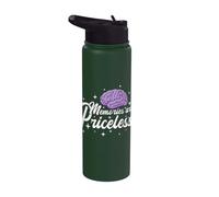 Los recuerdos no tienen precio Mes de Concientización sobre la Demencia Stainless Steel Insulated Water Bottle