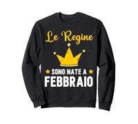 Los Reyes Nacen en febrero de cumpleaños Italia Sudadera
