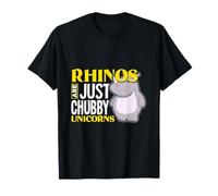 Los rinocerontes Son Solo Unicornios gorditos Camiseta