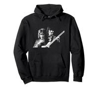 Los rostros Rod Stewart & Ronnie Wood en Reading Festival 1972 Sudadera con Capucha