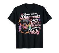 Los Rottweilers Son los Mejores Amigos de Las niñas, los Perros y Las Amantes de los Rottweilers Camiseta