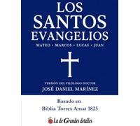 Los Santos Evangelios: Edición Letra Grande y Bonita, Texto Claro y Fácil de Leer