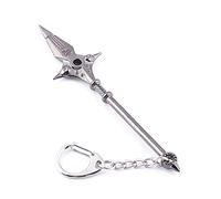 Los Siete Pecados Capitales Llavero Anime Meliodas Arma Colgante de Metal Llavero con Abrebotellas en Forma de Hacha Accesorios Encanto Joyería Regalos, Tipo 6, 11cm