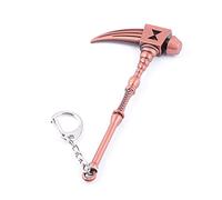 Los Siete Pecados Capitales Llavero Anime Meliodas Arma Colgante de Metal Llavero con Abridure de Hacha Accesorios Encanto Joyería Regalos, Tipo 4, 11cm