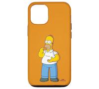 Los Simpson Homer Simpson Duff Brown Carcasa para iPhone 12/12 Pro