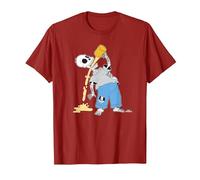 Los Simpson: Homer Skeleton Beer Treehouse of Horror Camiseta, Hombre, Arándano, 3XL