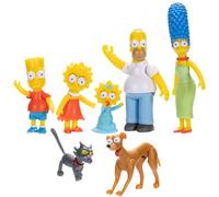 Disney Set de figuras Familia Simpson 7 figuras 6 cm