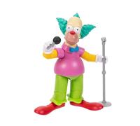 Los Simpsons - Figura Krusty de 13 cm Totalmente articulada - Figura Coleccionista de los Simpsons - para Niños 3 Años +