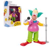 Los Simpsons - Figura Krusty de 13 cm Totalmente articulada - Figura Coleccionista de los Simpsons - para Niños 3 Años +