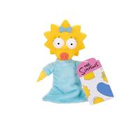 Los Simpsons - Peluche Maggie de 30 cm - Cabeza de Vinilo - Suave y Muy Detallado - Peluche para Niños