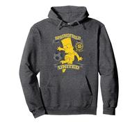 Los Simpsons Soccer Bart Simpson Springfield United Sudadera con Capucha, Unisex para Adultos, Jaspeado Oscuro, XL