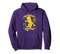 Los Simpsons Soccer Bart Simpson Springfield United Sudadera con Capucha, Unisex para Adultos, Morado, L