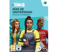 Los Sims 4 Días de Universidad (EP8) PCWin | Caja con código de descarga | Videojuegos | Castellano