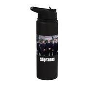 Los Soprano Oficial Mafia Crime Drama TV | PAPL2589 Stainless Steel Insulated Water Bottle