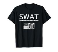 Los Suenos Police SWAT Ready Or Not For Action Tactical Game Camiseta