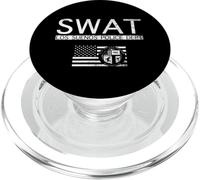 Los Suenos Police SWAT Ready Or Not For Action Tactical Game PopSockets PopGrip para MagSafe