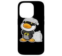 Los superpoderes del superhéroe Bedman Duck Duermen Bien Carcasa para iPhone 14 Pro