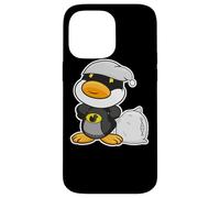 Los superpoderes del superhéroe Bedman Duck Duermen Bien Carcasa para iPhone 14 Pro MAX