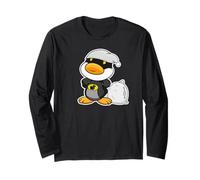 Los superpoderes del superhéroe Bedman Duck Duermen Bien Manga Larga