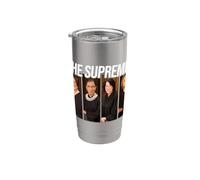 LOS SUPREMES Mujer Tribunal Supremo Jueces RBG Vaso térmico de acero inoxidable de doble pared