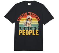 Los Terriers tibetanos Son mi Tipo de Gente Terrier Tibetano Comfort Colors Adult Heavyweight T-Shirt