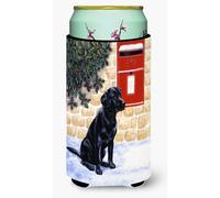 """"Los tesoros de Caroline Labrador negro de The Mail Box Tall Boy Koozie Hugger Multicolor""""