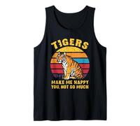 Los Tigres me Hacen Feliz, no Tanto Camiseta sin Mangas