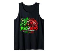 Los toros vs los Osos Permiten Que el Mercado decida la Ropa Comercial, Forex Camiseta sin Mangas