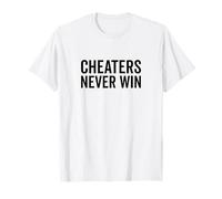 Los tramposos Nunca ganan una Cita Motivacional para los ganadores Camiseta