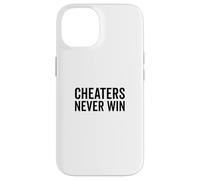 Los tramposos Nunca ganan una Cita Motivacional para los ganadores Carcasa para iPhone 14