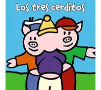 Los tres cerditos (Castellano - A PARTIR DE 0 AÑOS - MANIPULATIVOS (LIBROS PARA TOCAR Y JUGAR), POP-UPS - Librodedos)