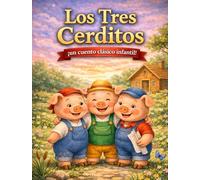 Los Tres Cerditos: Cuento Infantil Ilustrado para Niños | Libro de Cuentos Clásicos, Lectura para Niños, Aprender a Leer, Educación Infantil