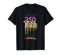 Los Tres Chiflados+ USA 250 Camiseta