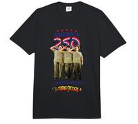 Los Tres Chiflados+ USA 250 Comfort Colors Adult Heavyweight T-Shirt