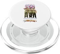 Los Tres Chiflados+ USA 250 PopSockets PopGrip para MagSafe
