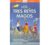 Los tres Reyes Magos. Aprendo a leer 4-6 años. Mayúsculas con alguna letra en cursiva