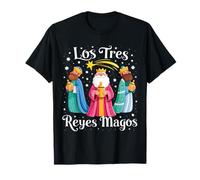 Los Tres Reyes Magos Reyes Magos Feliz Día de la Epifanía Camiseta