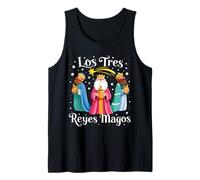 Los Tres Reyes Magos Reyes Magos Feliz Día de la Epifanía Camiseta sin Mangas