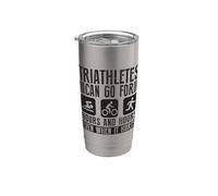 Los triatletas pueden ir durante horas y horas al triatlón Vaso térmico de acero inoxidable de doble pared