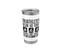 Los triatletas pueden ir durante horas y horas al triatlón Vaso térmico de acero inoxidable de doble pared