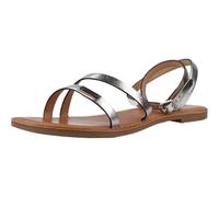 LOS TROPEZIANAS POR Sr. BELARBI Mujer HANAK Sandale, Plata, 40 EU, plata, 40 EU