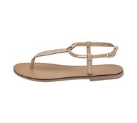 LOS TROPEZIANAS POR Sr. BELARBI Mujer Harvil Zapatos Ciudad Sandalia, beige, 39 EU