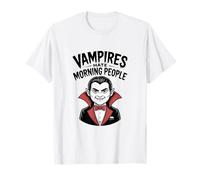 Los Vampiros odian a la Gente de la mañana Humor de Halloween Camiseta